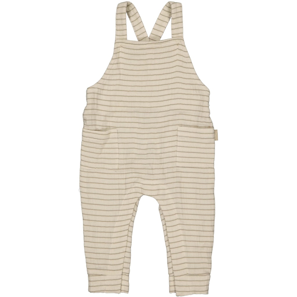 Levv | Salopette Boys Myles Striped Taupe