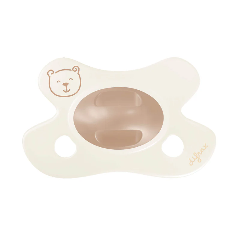 Difrax | Fopspeen Natural Newborn Little Brown Bear