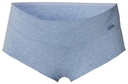 SLIP, Shorts Cotton, S, light blue melange, blauw, uni, katoen, buik
