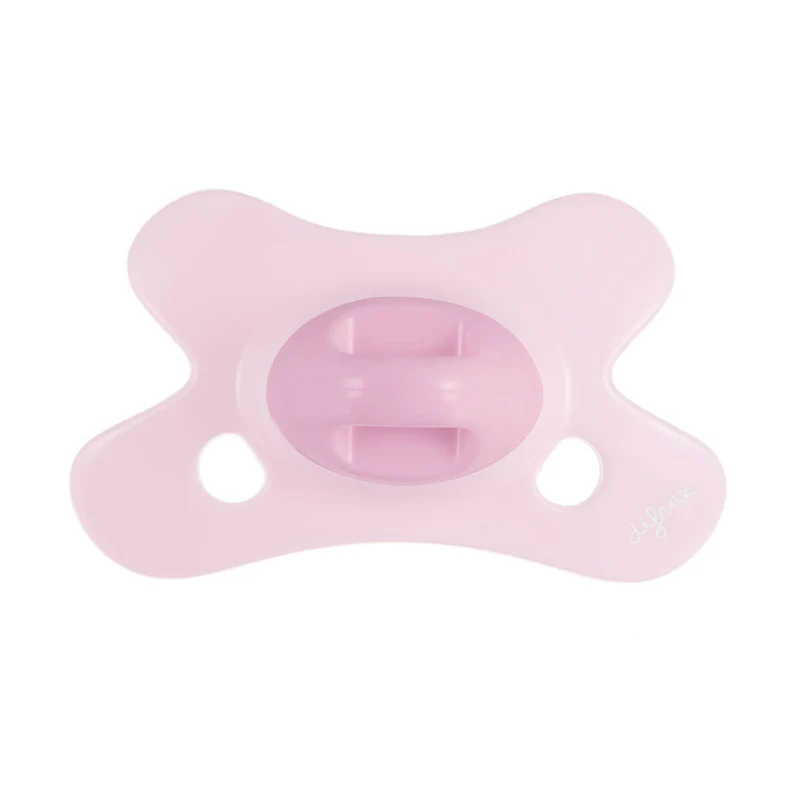 Difrax | Fopspeen Dental Gems Pink Quartz 0-6M