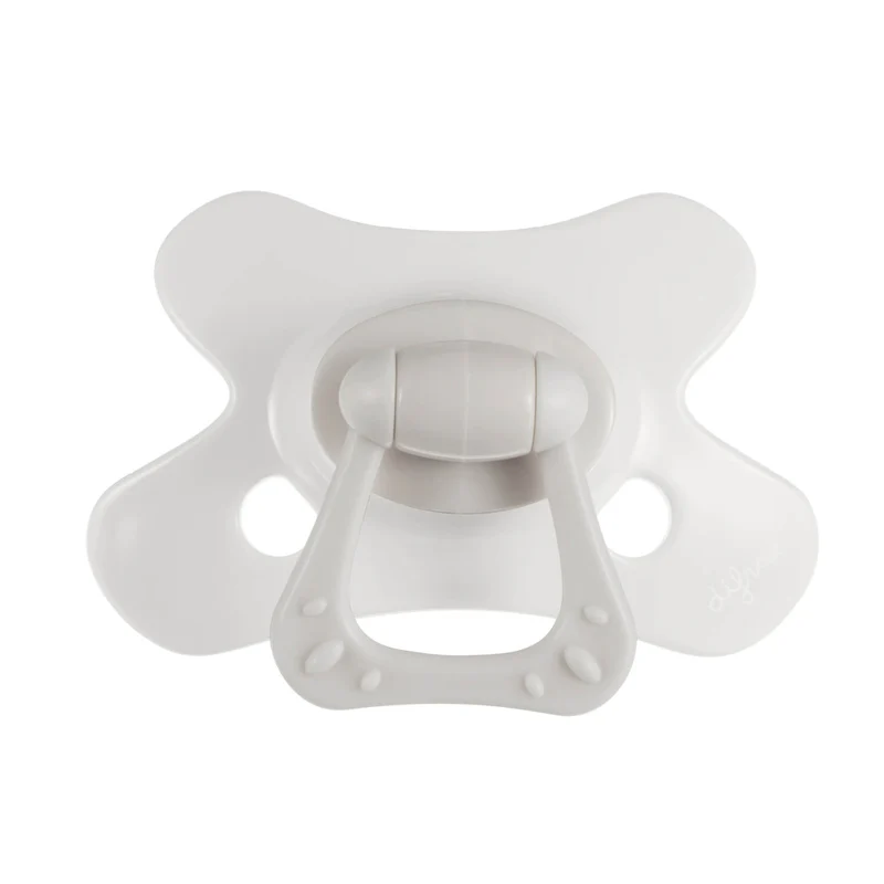 Difrax | Fopspeen Dental Gems Grey Agate +18M