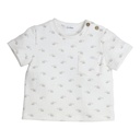 Gymp | T-shirt Boys Gebbo White/Green