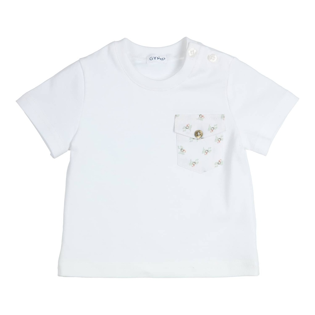 Gymp | T-shirt Boys Aerobic White/Green