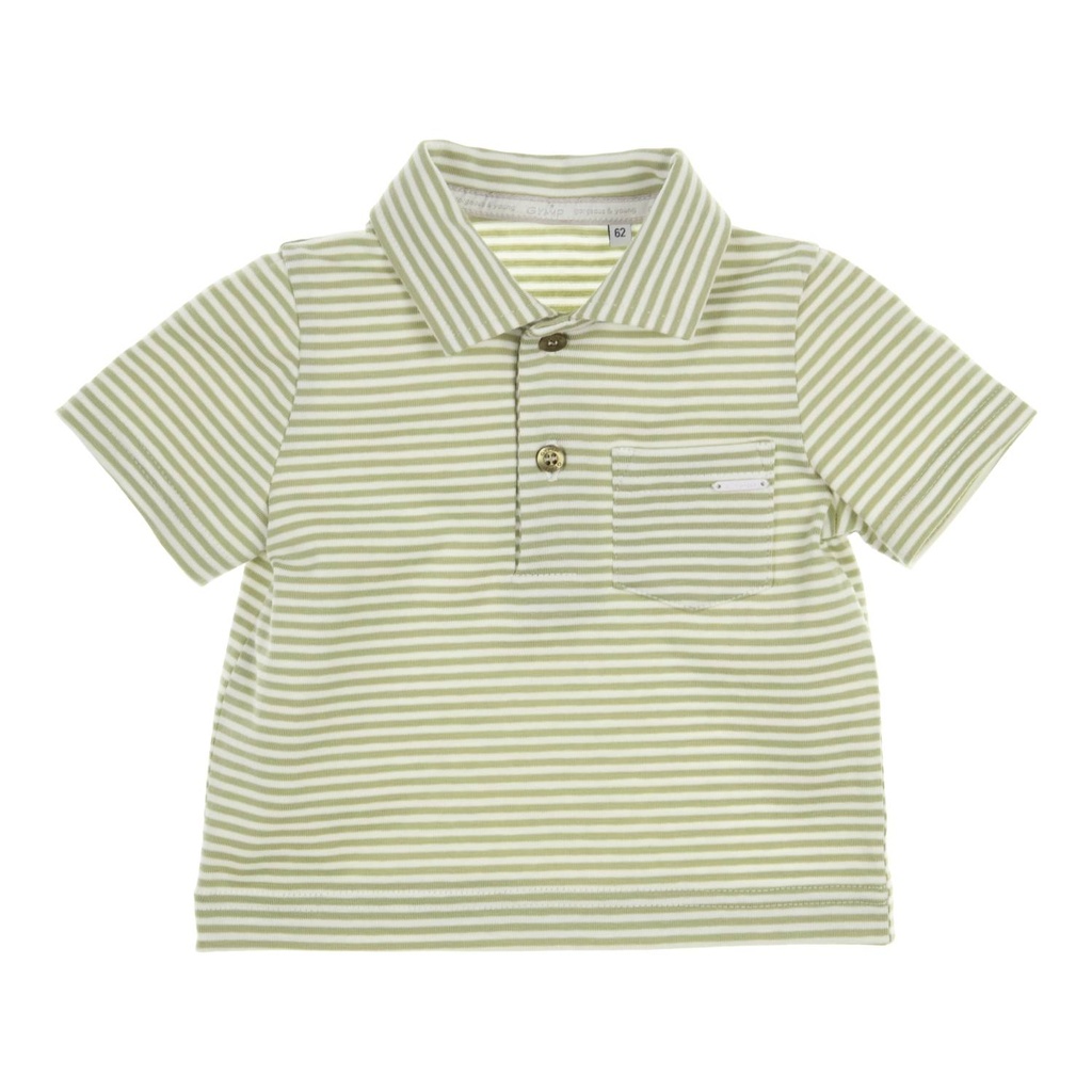 Gymp | T-shirt Boys Devon Green/White