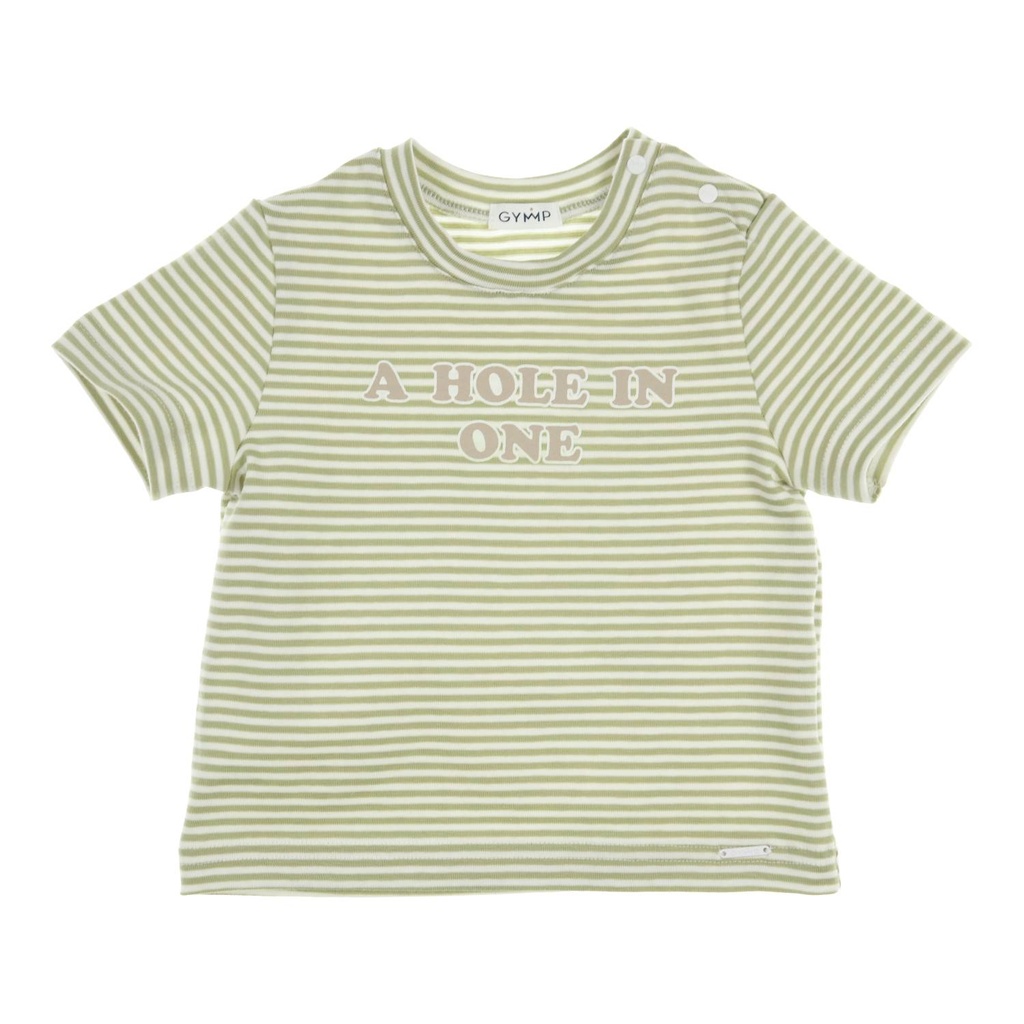 Gymp | T-shirt Boys Devon Green/White