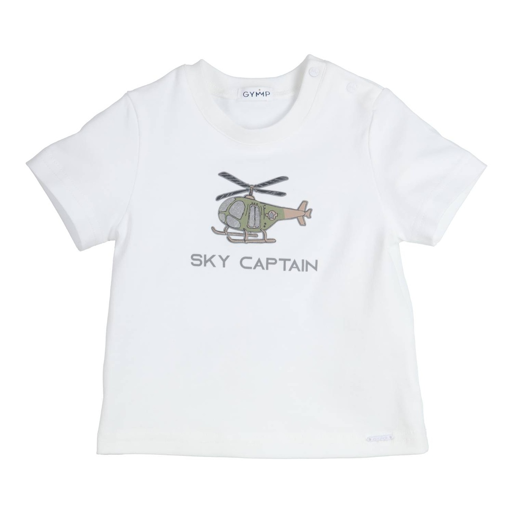 Gymp | T-shirt Boys Aerobic White
