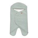 Beaba | Wikkeldeken Babynomade Dubble Fleece Sage Green 0-6m