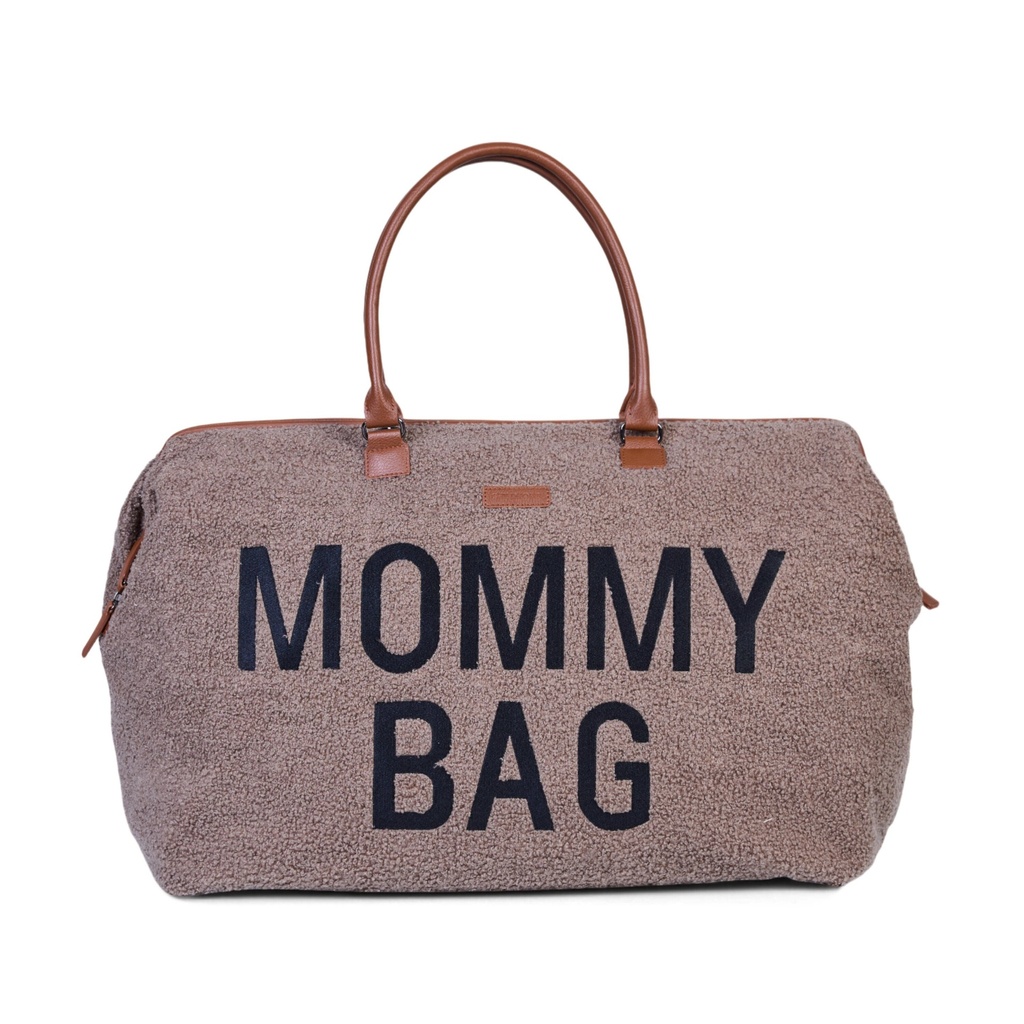 Childhome | Verzorgingstas Mommy Bag Teddy Zacht Bruin