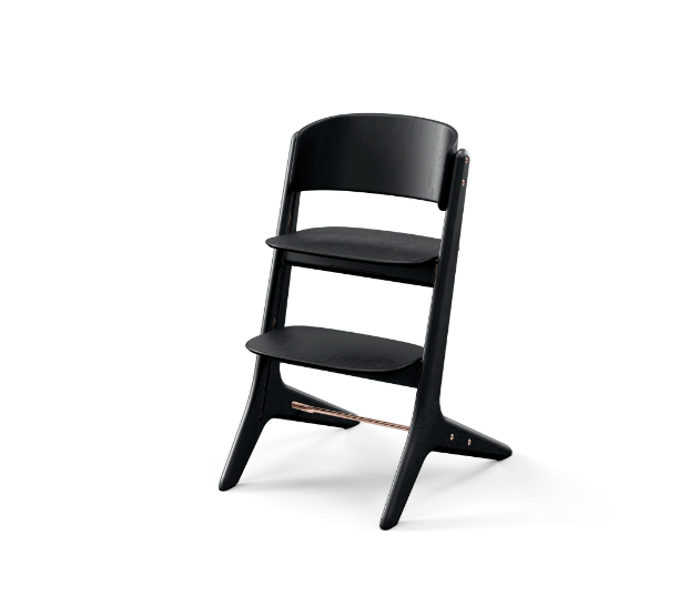 Cybex | Eetstoel Lemo Platinum Black Wood/Black