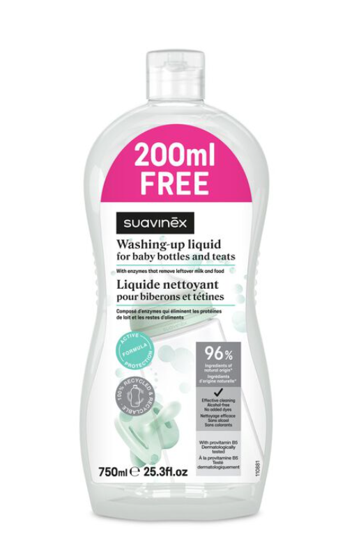 Suavinex | Product Reinigingsgel vr Flessen en Spenen 750ml