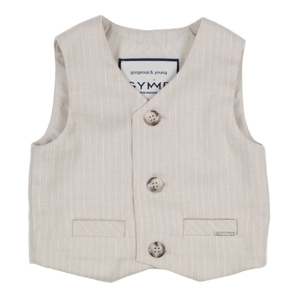 Gymp | Gilet Boys Colin Beige