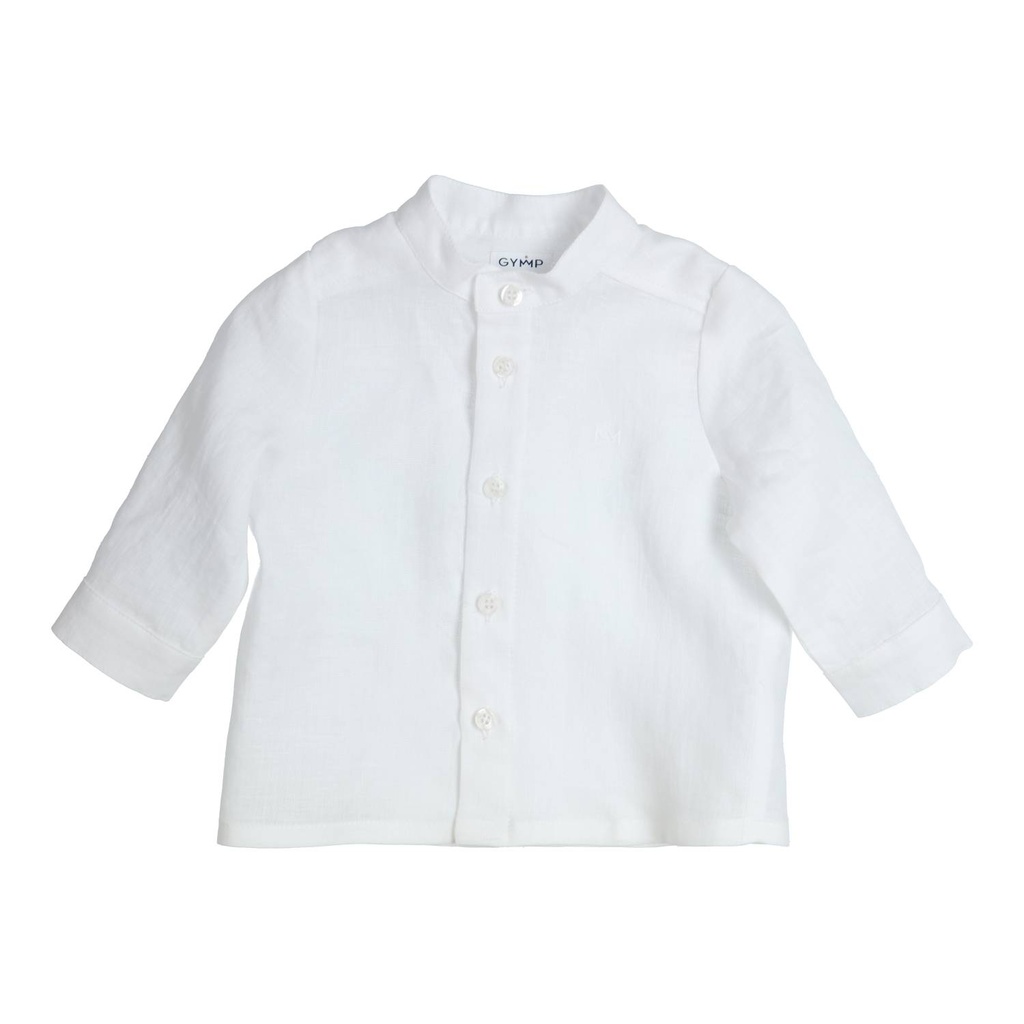 Gymp | Hemd Boys Capri Longsleeve White