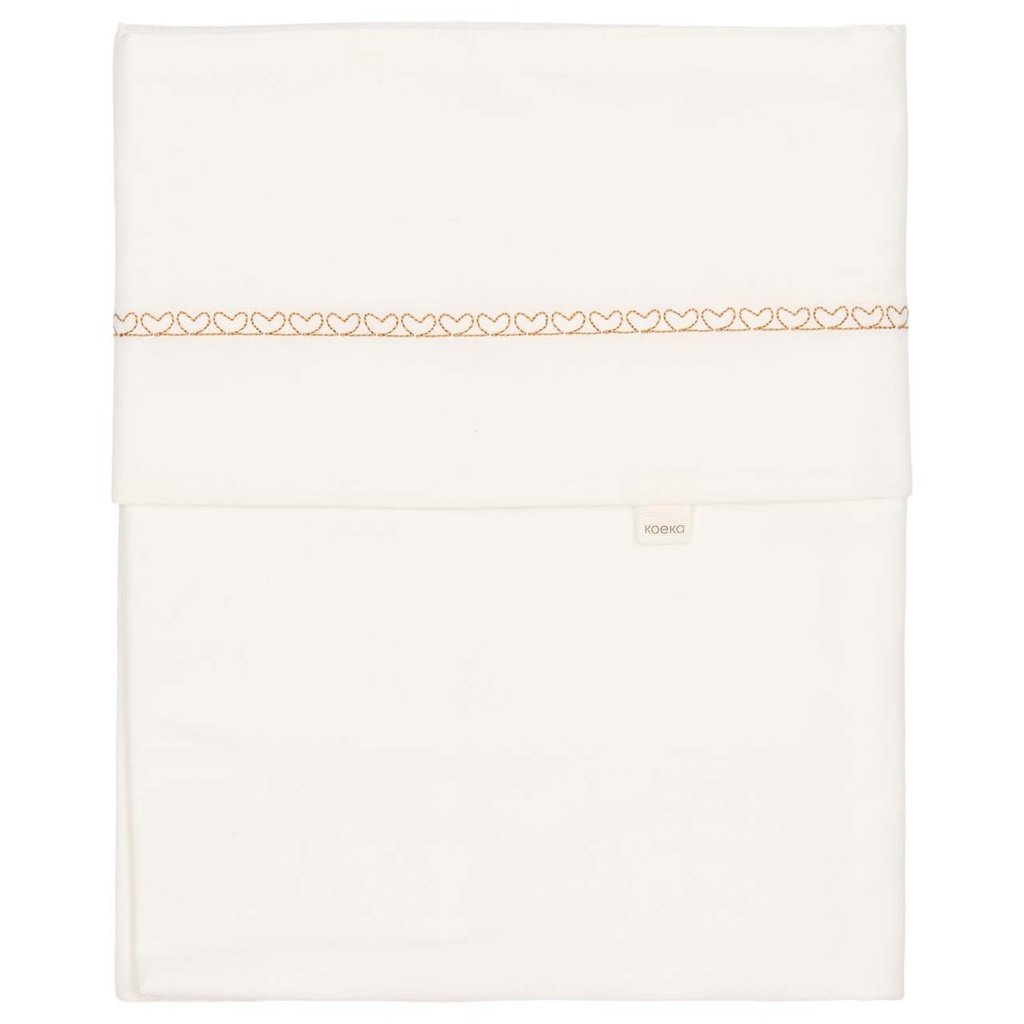 Koeka | Laken Wieg Fall in Love Honeycomb 80x100cm