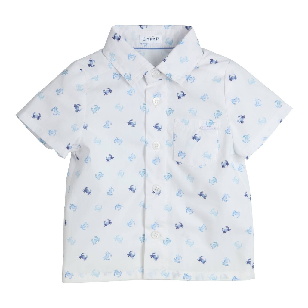 Gymp | Hemd Boys Paddy White/Blue