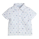 Gymp | Hemd Boys Paddy White/Blue