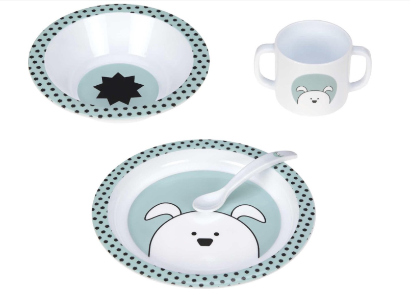 Laessig | Eetset Little Chums Dog Dish Set 