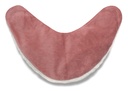 Kipkep | Warmtekussen Lexie Teddy Dusty Clay Vlaszaad Vulling 43×28×2cm