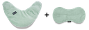 Kipkep | Warmtekussen Set Woller+Lexie Pale Green  