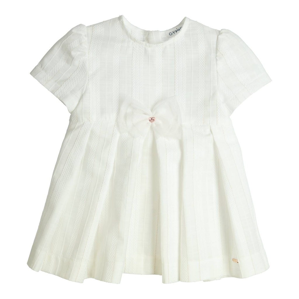 Gymp | Jurk Girls Maura Off White/Gold