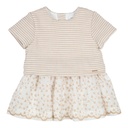 Gymp | Jurk Girls Barbara ff White/Beige
