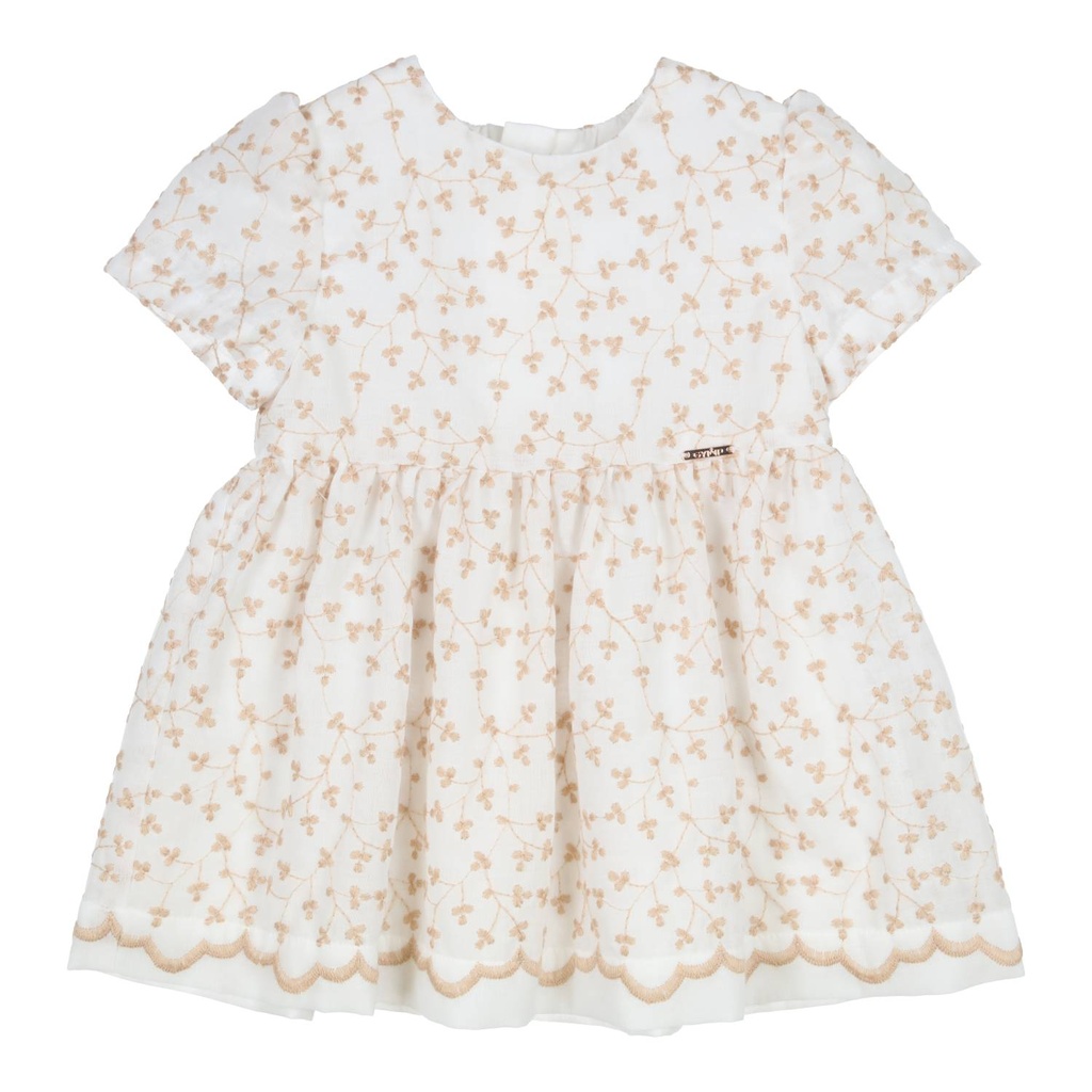 Gymp | Jurk Girls Dianta Off White/Beige