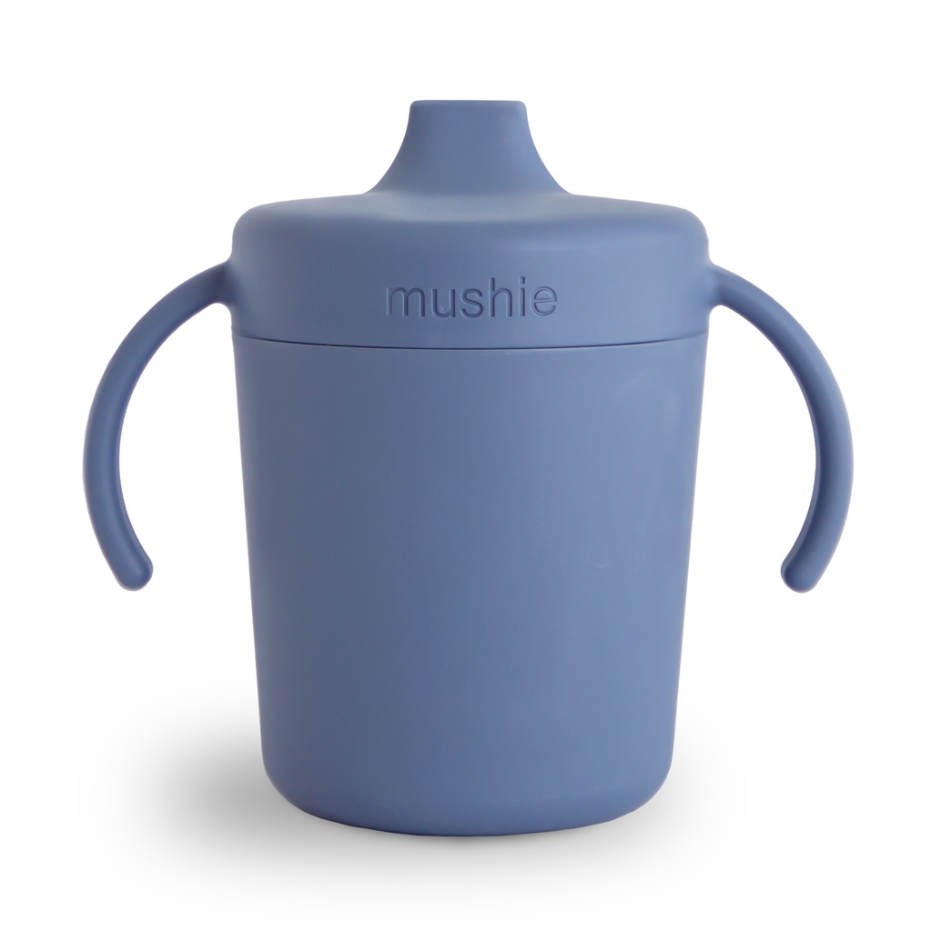 Mushie | Drinkbeker Training Sippy Cup Twilight Blue PP Blauw
