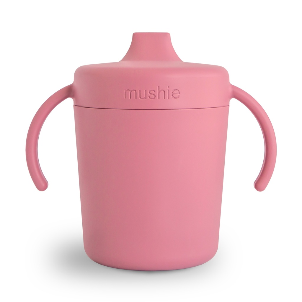 Mushie | Drinkbeker Training Sippy Cup Dusty Rose PP Roze