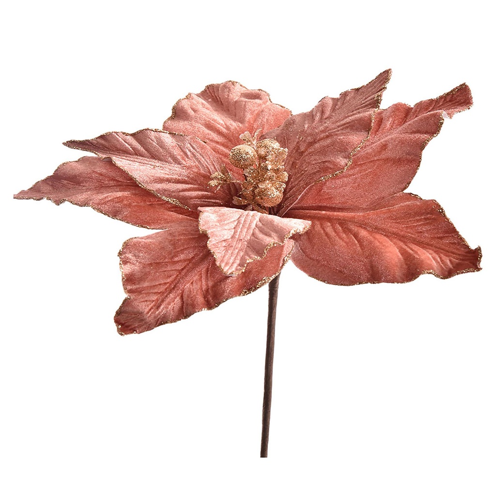 Jasaco | Siertak Poinsettia Pick Pink 35cm 