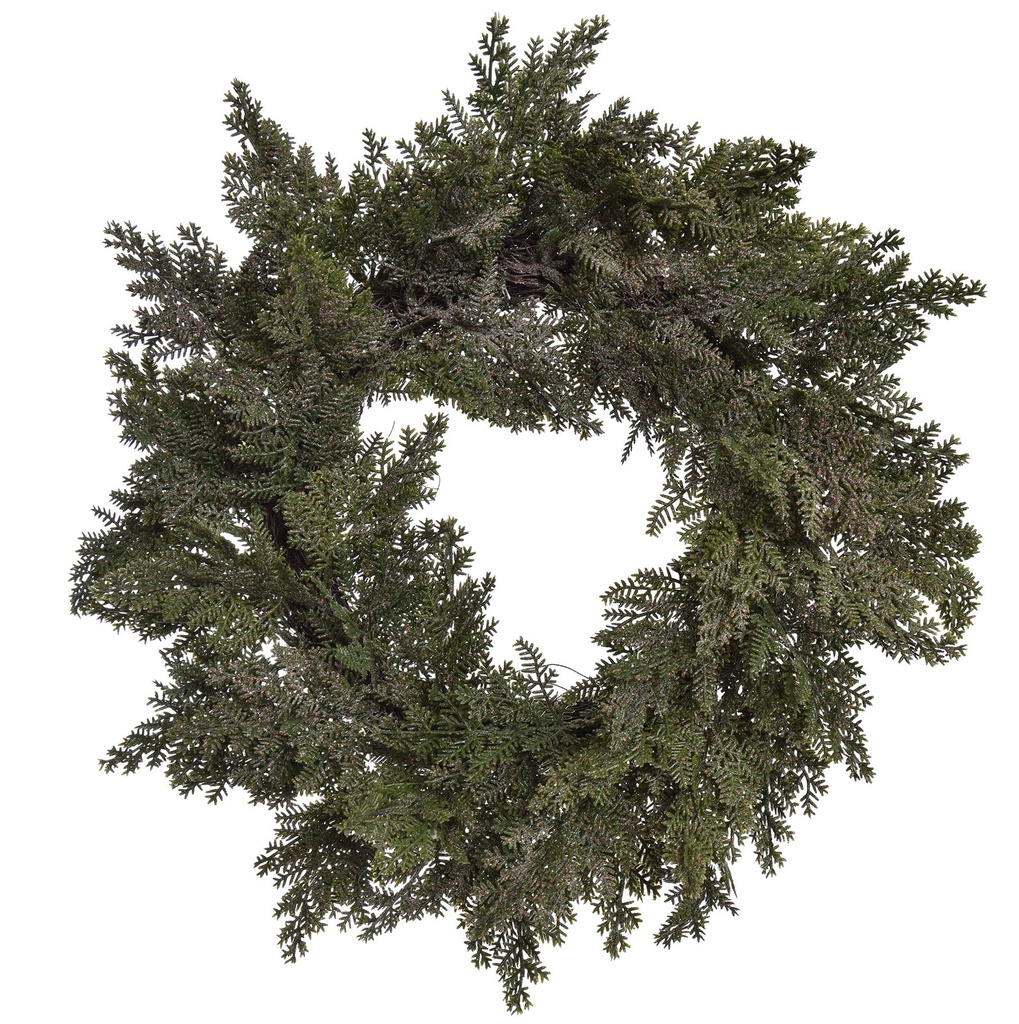 Jasaco |  CYPRESS WREATH 40CM GREEN