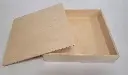 Alexander Toys | Bac à jouets en bois avec couvercle 25 x 25 x 5 cm