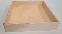 Alexander Toys | Bac à jouets en bois 25 x 25 x 5 cm