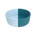 Laessig | Kom Tiny Team Silicone Dog Blauw