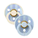 Bibs | Fopspeen T2 Studio Colour Block Baby/Dusty Blue 6-18m 2-pack