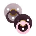 Bibs | Fopspeen T2 Studio Fusion Dusky Lilac/Plum Mix 6-18m 2-pack