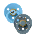 Bibs | Fopspeen T3 Studio Colour Bumblebee Breeze/Petrol +18m 2-pack