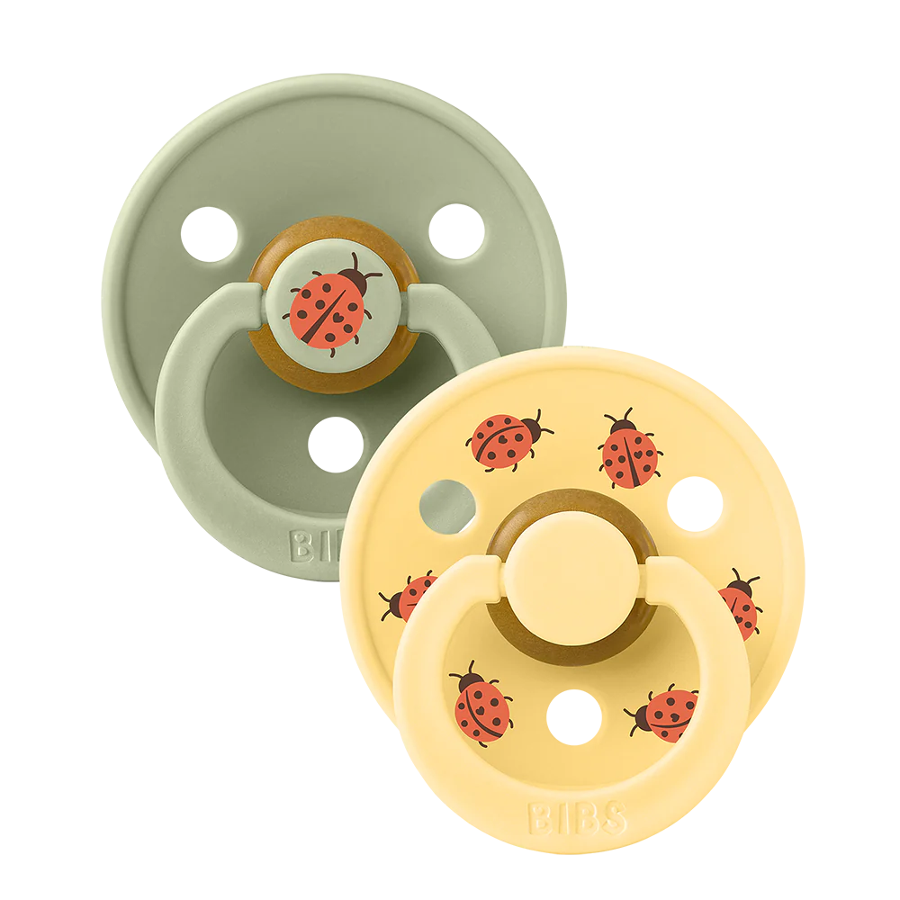 Bibs | Fopspeen T3 Studio Colour Ladybug Sage/Pale Butter +18m 2- pack