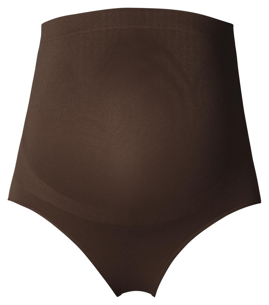 Noppies Maternity | Slip Nisa Naadloos met buikband Coffee Bean