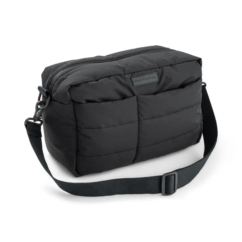Done by Deer | Verzorgingstas Quilted Stroller Bag Zwart