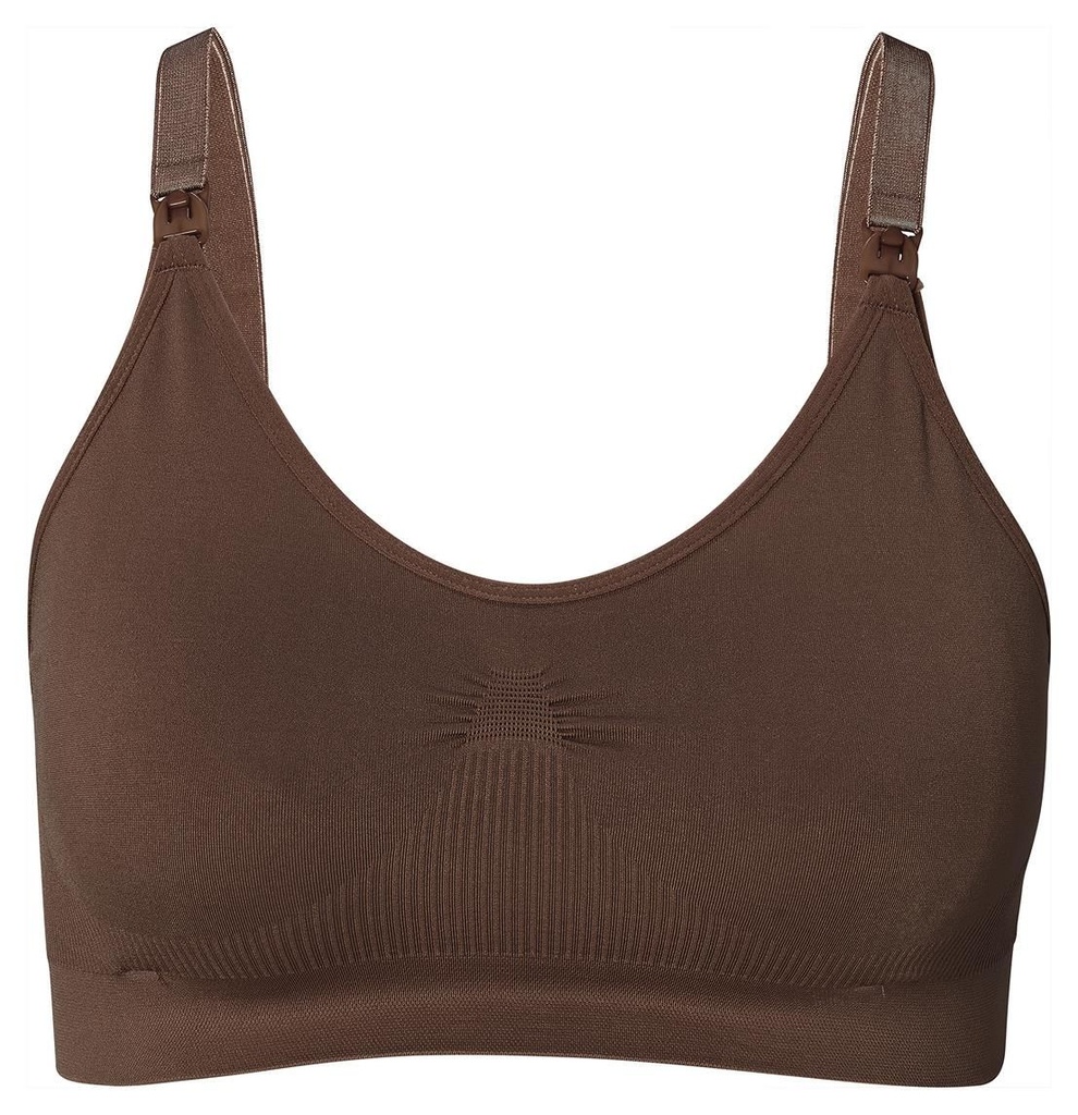 Noppies Maternity | Borstvoedingsbeha Hura Naadloos Coffee Bean