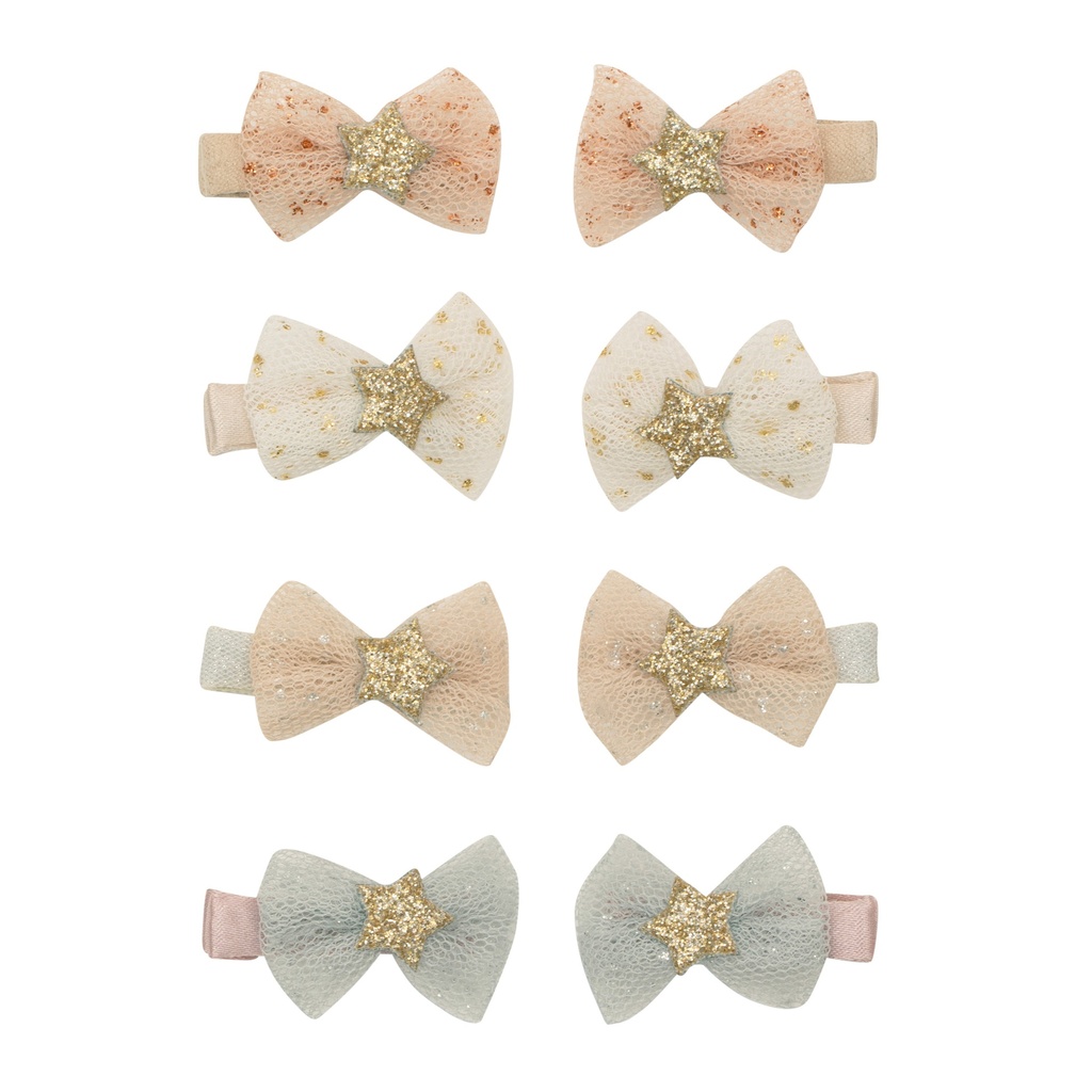 Mimi & Lula | Haarspeld Tutu Bow Mini Clips 8-pack