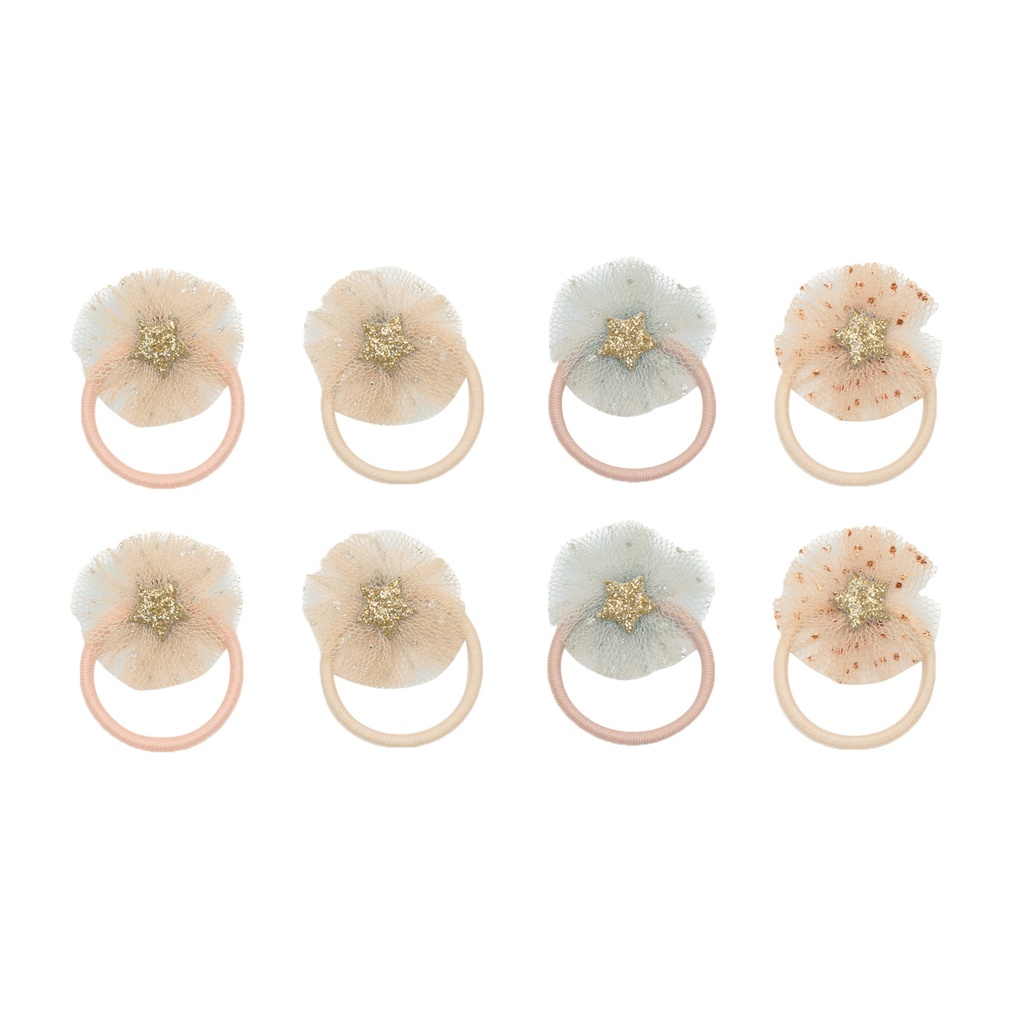 Mimi & Lula | Haarelastiek Mini Tulle Ponies 8-pack 