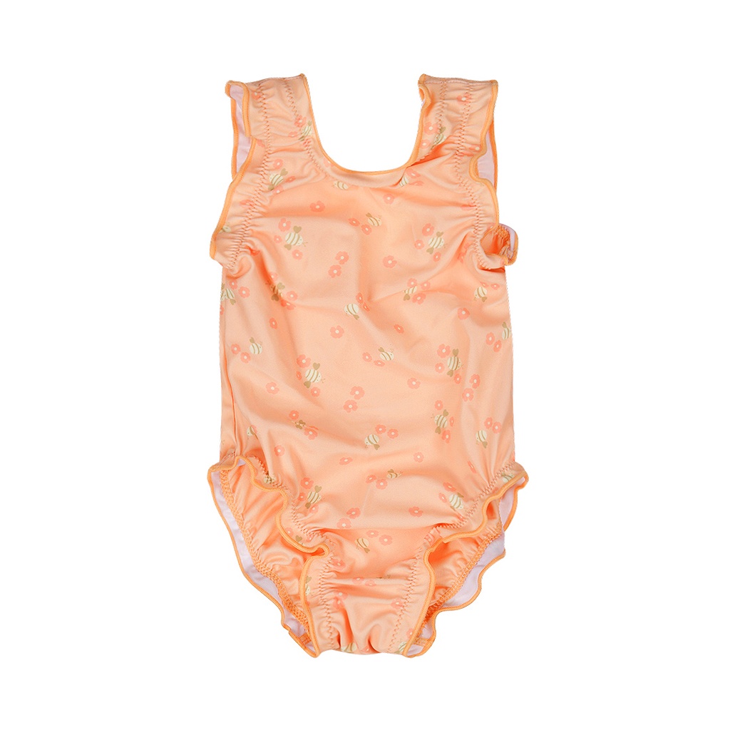 Dirkje | Badpak Girls Little Bee Peach