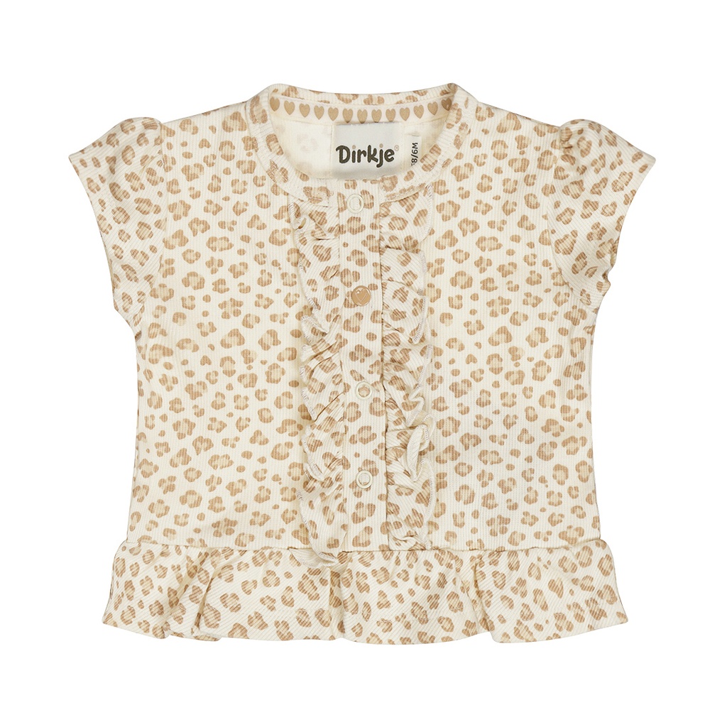 Dirkje | T-shirt Girls So Sweet Sand