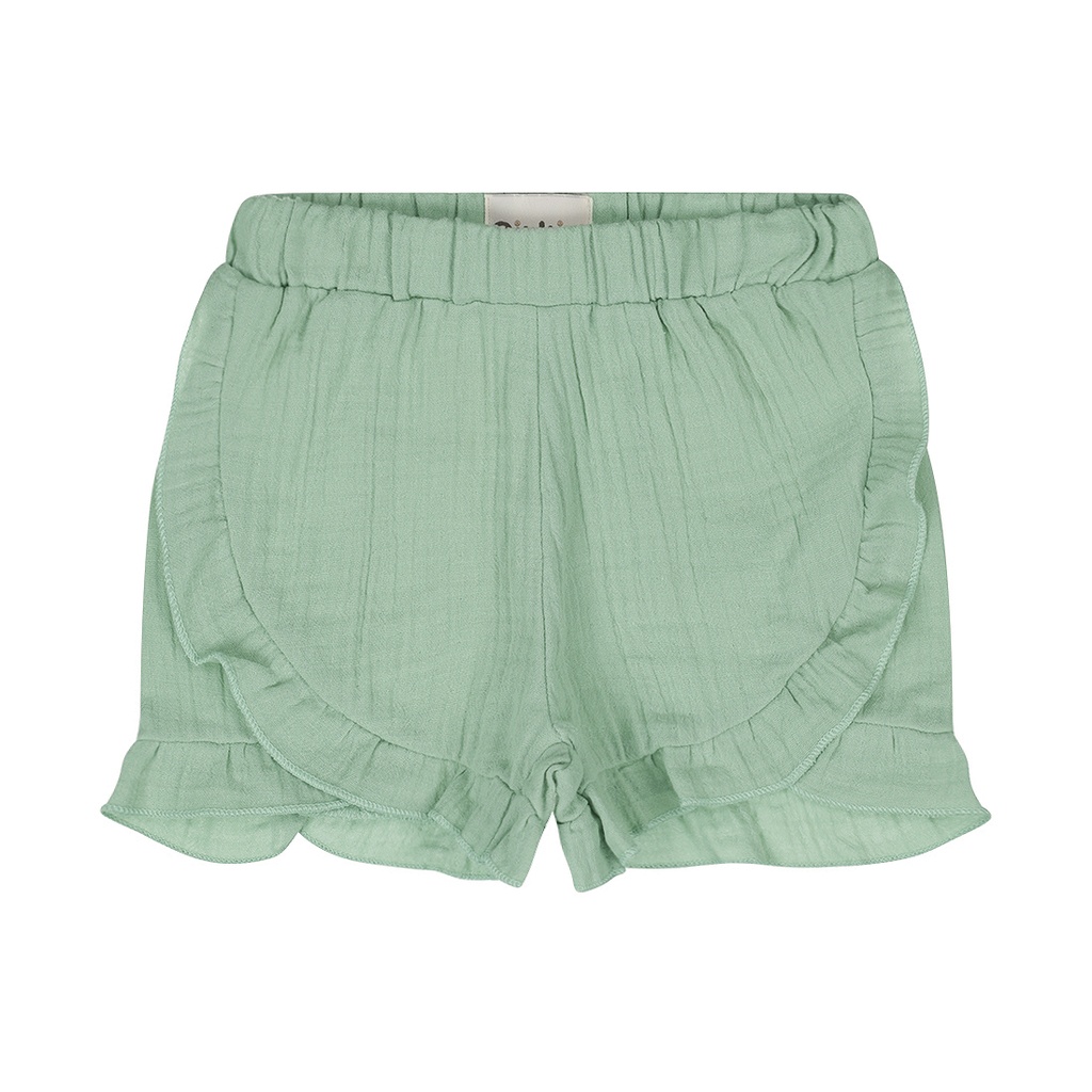Dirkje | Short Girls Flower Power Aqua Green