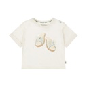 Dirkje | T-shirt Girls Flower Power Off White