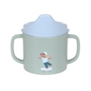 Laessig | Drinkbeker Tiny Team Dog Sippy Cup PP/Cellulose Groen/Blauw 150ml