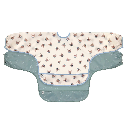 Laessig | Slabbetje Tiny Team Dog met Mouwen Long Sleeve Bib 2-pack