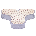 Laessig | Slabbetje met Mouwen Long Sleeve Bib Tiny Team Cat 2-pack