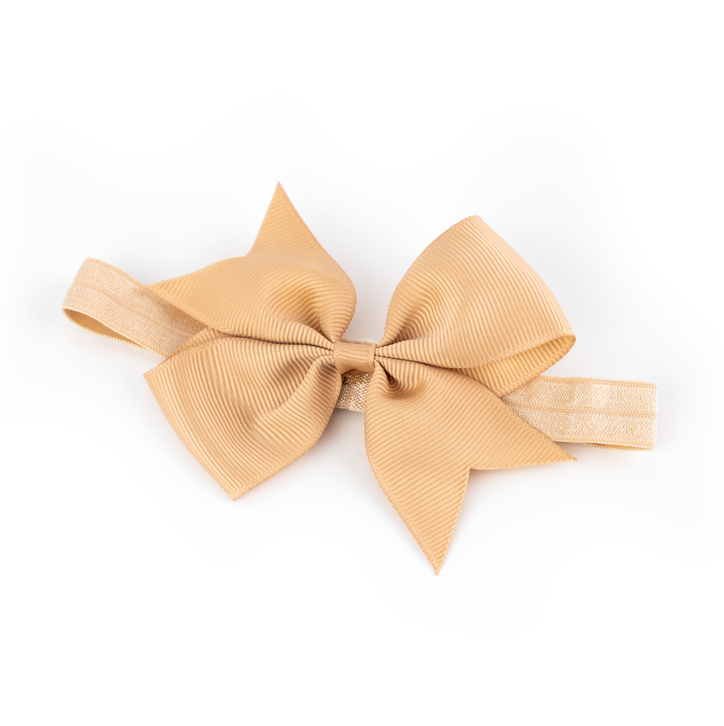  Busy Lizzie | Haarband Bow Beige