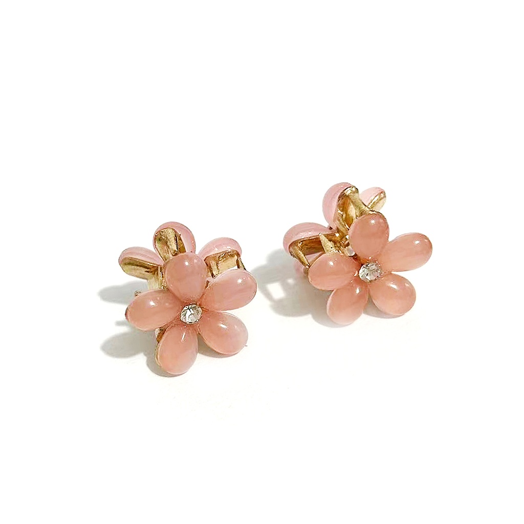  Busy Lizzie | Haarspeld Mini Flowers Rose 2-pack